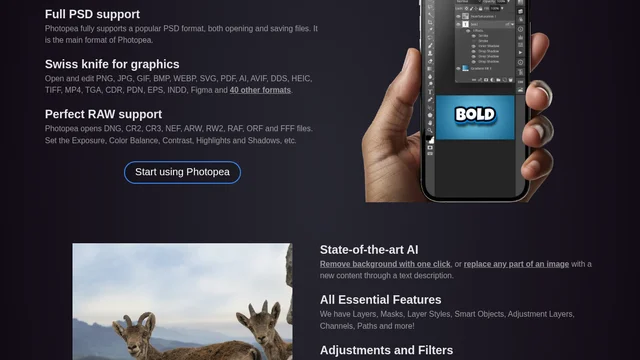 Photopea screenshot